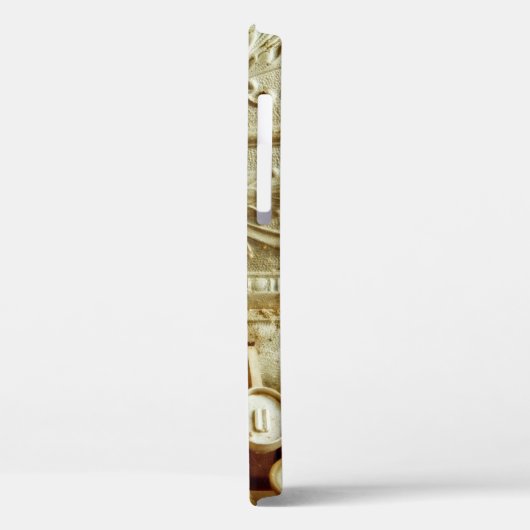 ヴィンテージレジ、ほこりとクモの巣で覆われる Case-Mate iPhoneケース (裏面 / 左)