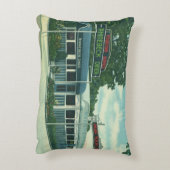 ヴィンテージレストランラインベックロードダイナー アクセントクッション (裏面(縦))