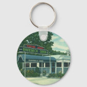 ヴィンテージレストランラインベックロードダイナー キーホルダー (正面)