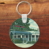 ヴィンテージレストランラインベックロードダイナー キーホルダー (正面)