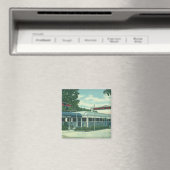 ヴィンテージレストランラインベックロードダイナー マグネット (インサイチュ (食洗機))