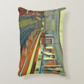 ヴィンテージレストランレトロロードダイナーインテリア アクセントクッション (正面(垂直))