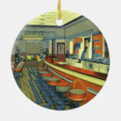 ヴィンテージレストランレトロロードダイナーインテリア セラミックオーナメント (裏面)