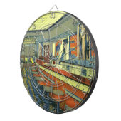 ヴィンテージレストランレトロロードダイナーインテリア ダーツボード (正面右)