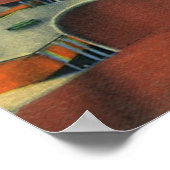 ヴィンテージレストランレトロロードダイナーインテリア ポスター (角)