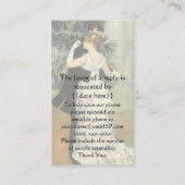 ヴィンテージレスポンスカード、シティダンスbyルノアール エンクロージャーカード (正面)