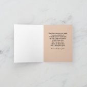 ヴィンテージレタープレスのクリスマスカードのコミカルなプリンタ シーズンカード (内部)