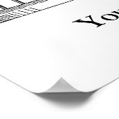 ヴィンテージレタープレス型ケースプリント店ポスター ポスター (角)