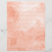 ヴィンテージレター&ストライプコラージスクラップブック紙 (裏面)