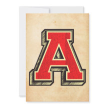 ヴィンテージレターAユニークカスタム