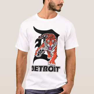 ヴィンテージレターDデトロイトミシガン313市外局番 Tシャツ