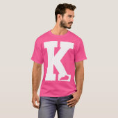 ヴィンテージレターKケンタッキーブルー Tシャツ (正面フル)
