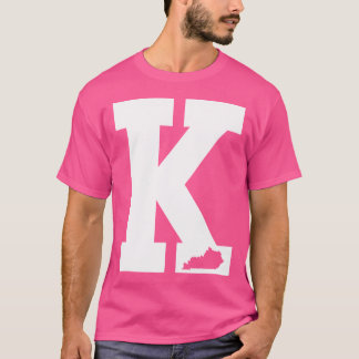 ヴィンテージレターKケンタッキーブルー Tシャツ
