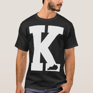 ヴィンテージレターKケンタッキーブルー Tシャツ