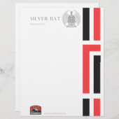 ヴィンテージレッターヘッド、列車停止 レターヘッド (正面/裏面)