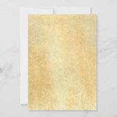 ヴィンテージレッドウッドツリーズリハーサルディナー招待状 招待状 (裏面)