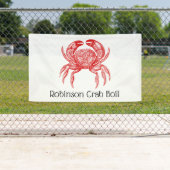 ヴィンテージレッドカニ#1スケッチDIYカラーsvが必要SV 横断幕 (インサイチュ)