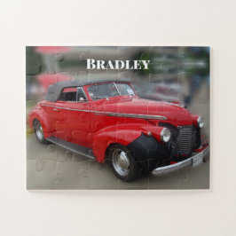 ヴィンテージレッドカバーブルジグソーパズル ジグソーパズル