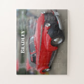 ヴィンテージレッドカバーブルジグソーパズル ジグソーパズル (縦)