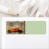 ヴィンテージレッドカー住所 シール (インサイチュ)