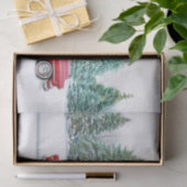 ヴィンテージレッドカー雪そり 薄葉紙