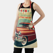 ヴィンテージレッドカー&サンタ エプロン (インサイチュ)