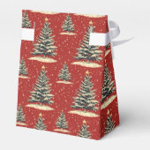 ヴィンテージレッドクリスマスツリー フェイバーボックス (裏面サイド)