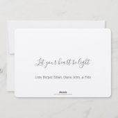 ヴィンテージレッドクリスマストラック シーズンカード (裏面)