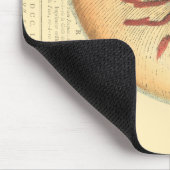 ヴィンテージレッドコンチシェル マウスパッド (コーナー)