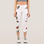 ヴィンテージレッドシューズ カプリレギンス (正面)