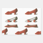 ヴィンテージレッドシューズ ラッピングペーパーシート (正面2)