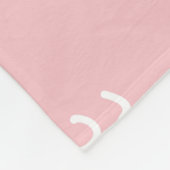 ヴィンテージレッドスカルヘッドパターン フリースブランケット (角)