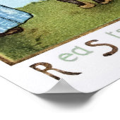 ヴィンテージレッドスターラインアントワープ ポスター (角)