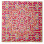 ヴィンテージレッドスルタンオットマン模様セラミックタイル タイル<br><div class="desc">ヴィンテージレッドスルタンオットマン模様セラミックタイル</div>