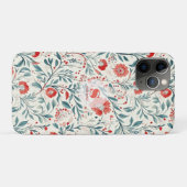 ヴィンテージレッドデイジーフローラルパターン – 植物学 Case-Mate iPhoneケース (裏面(横))