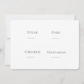 ヴィンテージレッドトラックウェディングRSVP招待状 招待状 (裏面)