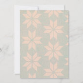 ヴィンテージレッドトラック素朴ファミリークリスマスパーティー 招待状 (裏面)