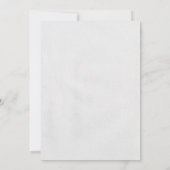 ヴィンテージレッドバード結婚式招待状 招待状 (裏面)