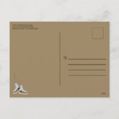 ヴィンテージレッドピックアップトラッククリスマス招待状 シーズンポストカード (裏面)