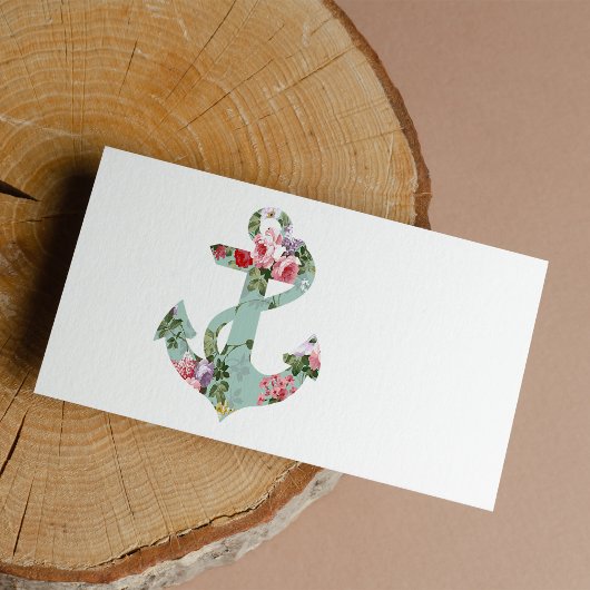 ヴィンテージレッドピンクグリーンフローラルパターンいかり ラベル