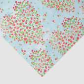 ヴィンテージレッドピンクローズフローラハートブルーデコパージュ 薄葉紙 (詳細)