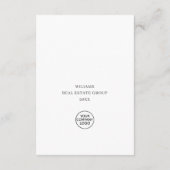 ヴィンテージレッドファームトラックホリデークリ企業のスマス サンキューカード (裏面)