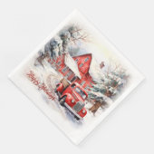 ヴィンテージレッドファームトラックレッドバーン (コーナー)