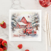 ヴィンテージレッドファームトラックレッドバーン (インサイチュ)