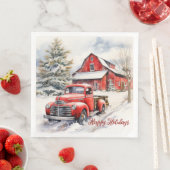 ヴィンテージレッドファームトラックレッドバーン (インサイチュ)