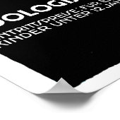 ヴィンテージレッドフラミンゴミュンヘン動物園の旅行広告 ポスター (角)