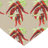 ヴィンテージレッドペッパー – カーキ  ショートテーブルランナー (コーナー)