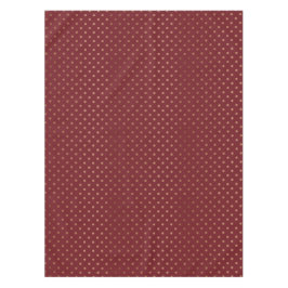 ヴィンテージレッドホリデー金ゴールドスノーフレーク テーブルクロス