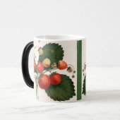 ヴィンテージレッドボストンパインストロベリー モーフィングマグカップ (正面左)