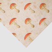 ヴィンテージレッドマッシュルームの切り離し 薄葉紙 (詳細)